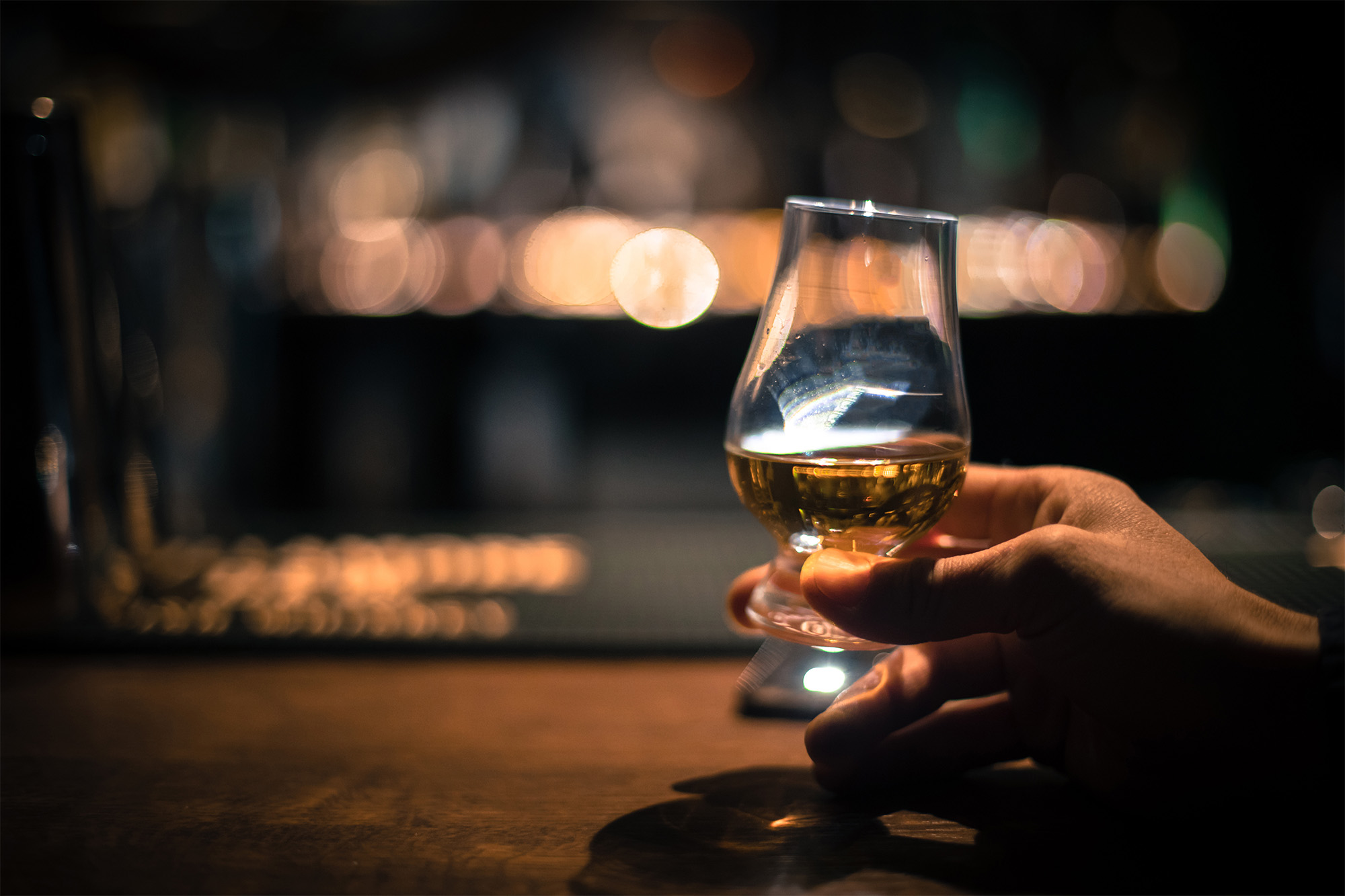 Whiskytasting on Stage