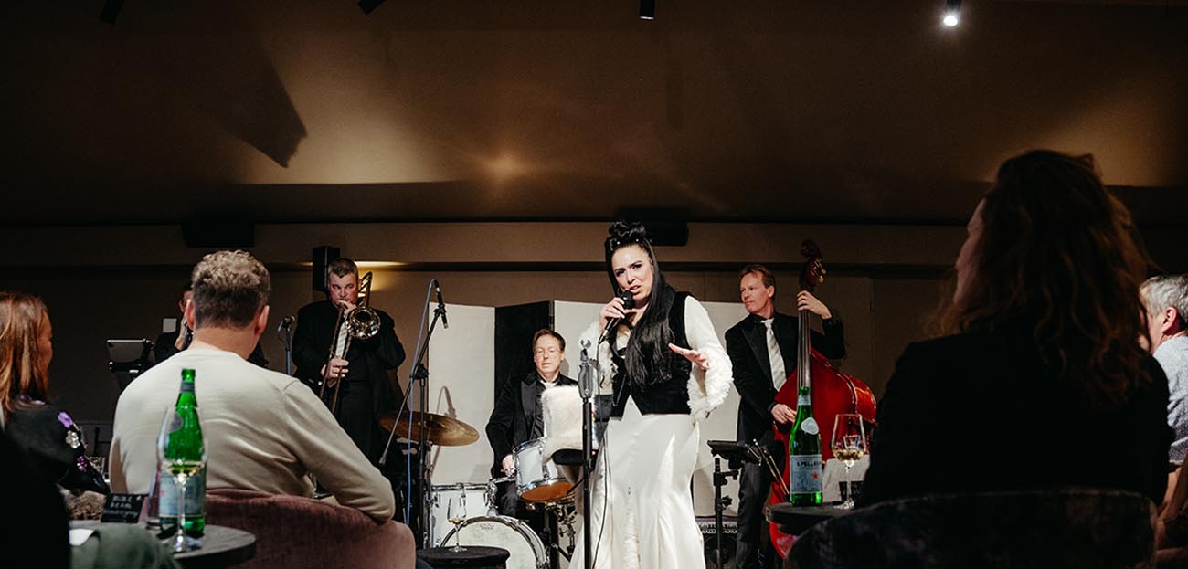 Jazz and Wine on stage
