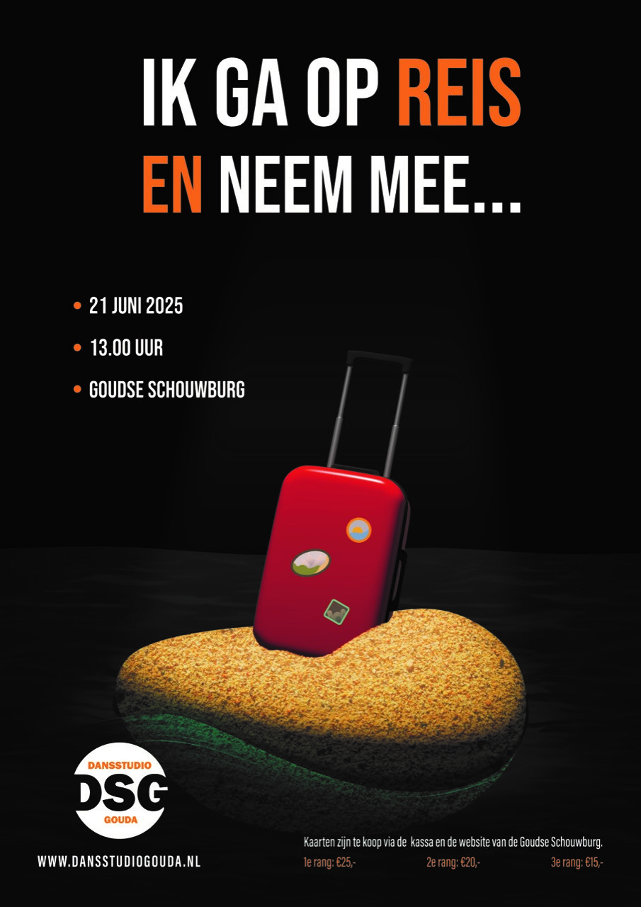 Gastprogrammering: Dansstudio Gouda – Ik ga op reis en neem mee