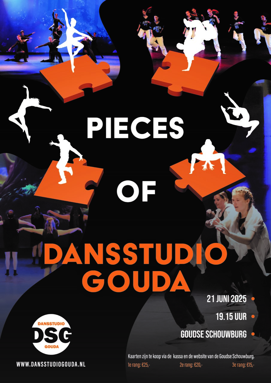 Gastprogrammering: Dansstudio Gouda – Pieces of Dansstudio Gouda