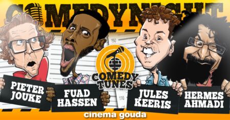 Comedy Night Cinema – Pieter Jouke e.a.