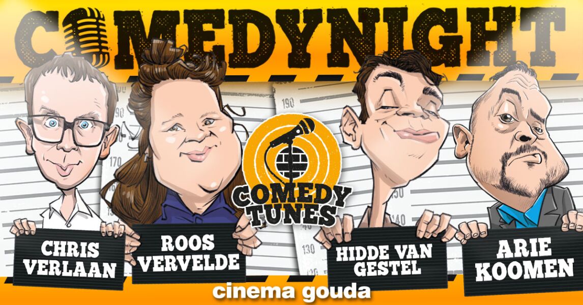 Comedy Night Cinema – Chris Verlaan e.a.