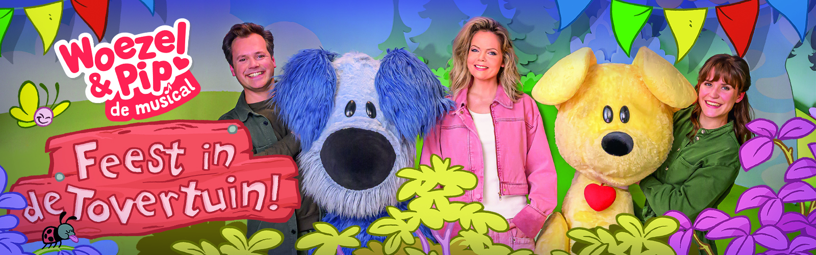 Woezel en Pip – Feest in de Tovertuin (2+)