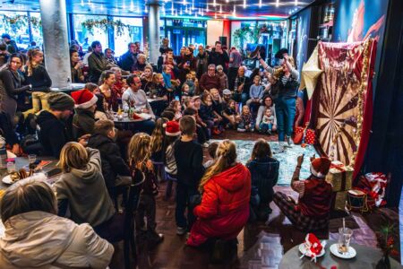 Open Podium tijdens de Goudse Kerstmarkt